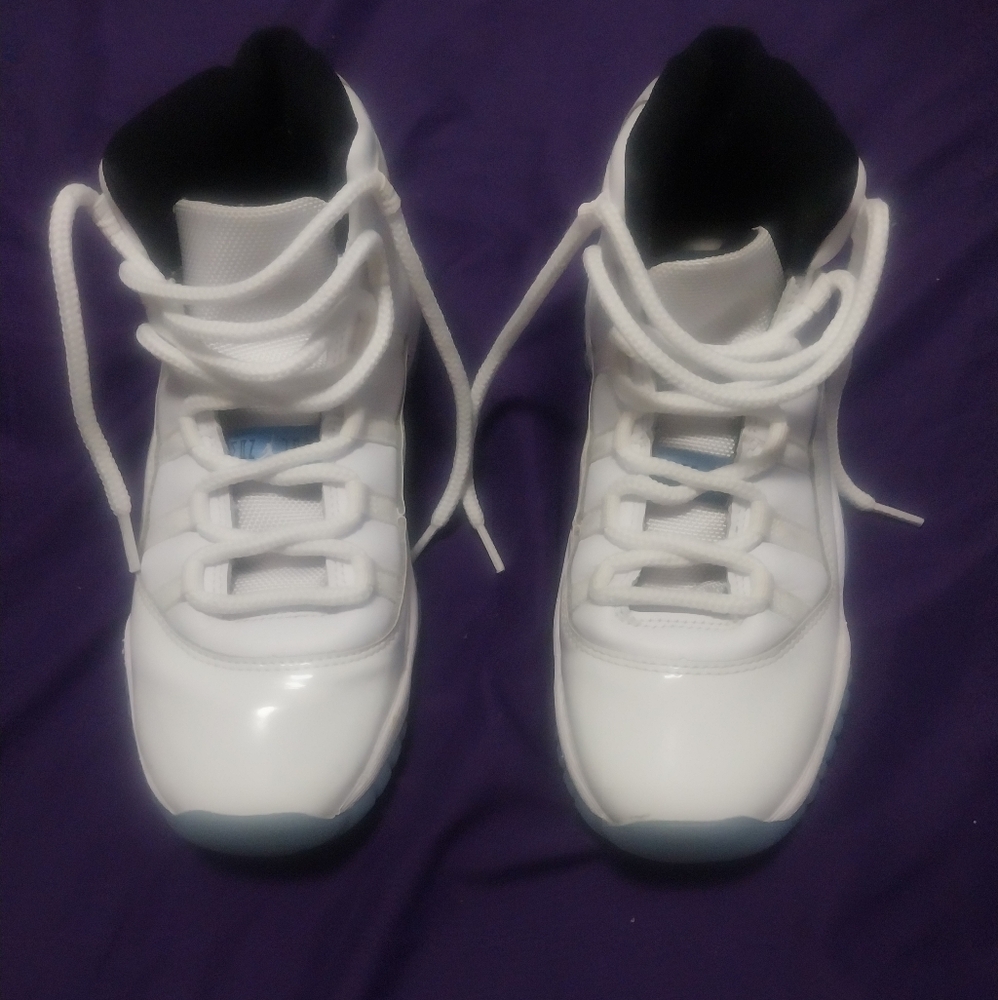 Kids White High-Top Sneakers
